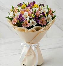 Букет цветов из:  Альстромерии в Соломенском